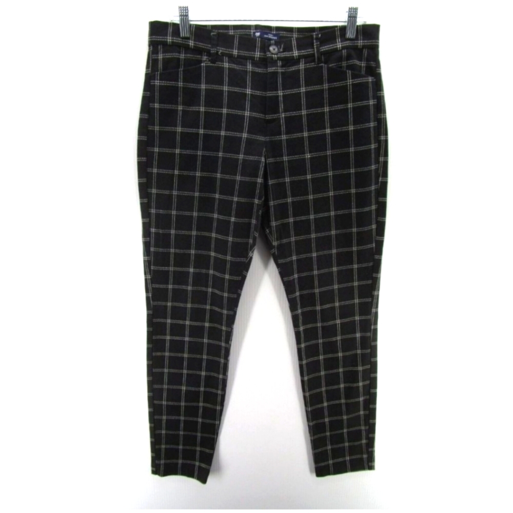 GAP Slim City Plaid Pants